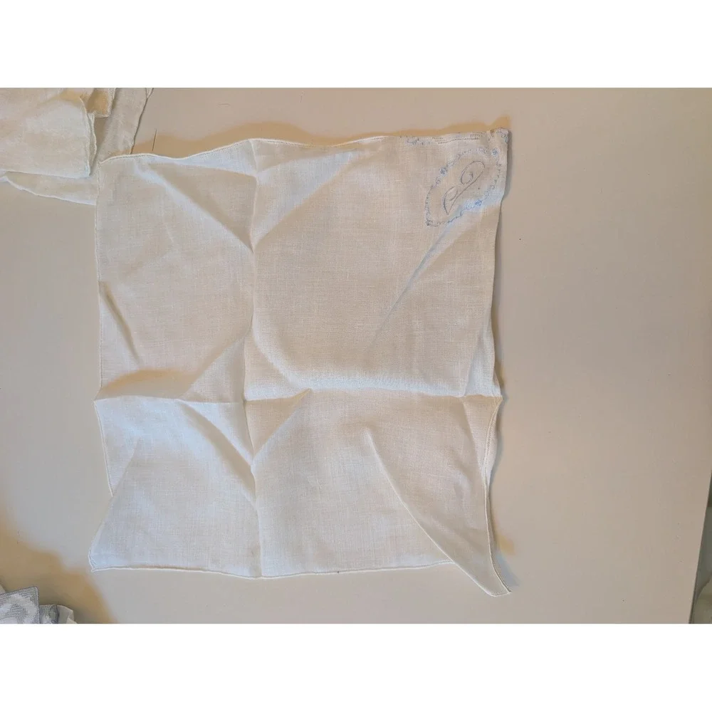 Handkerchief White Vintage 